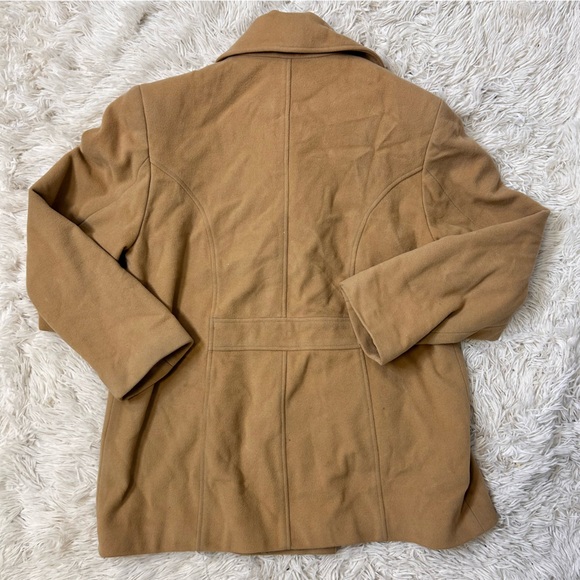 ◾️EGO Collection Wool And Cashmere Blend Pea Coat - Picture 3 of 5